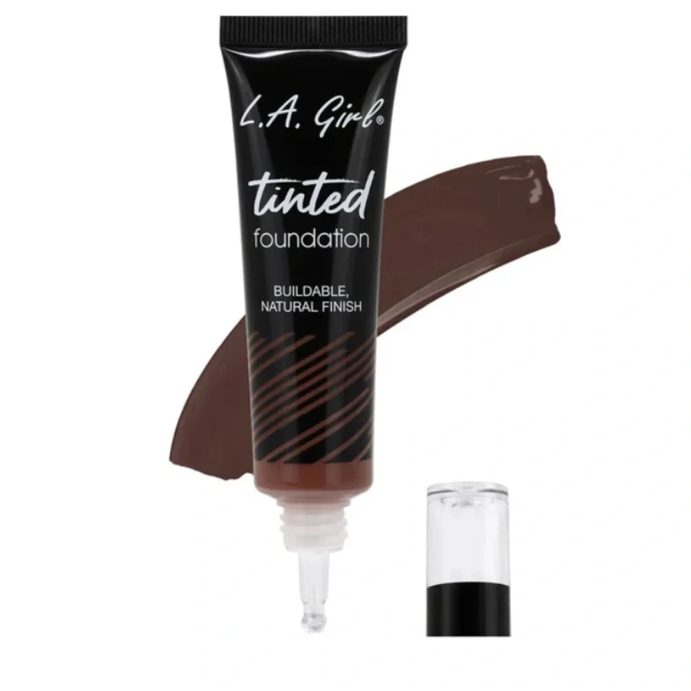 L.A. Girl Tinted Foundation GLM772 Ebony deep with cool blue undertone